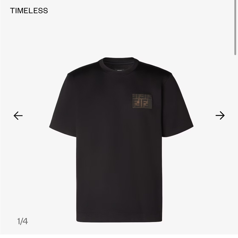 Men’s Fendi Black T shirt